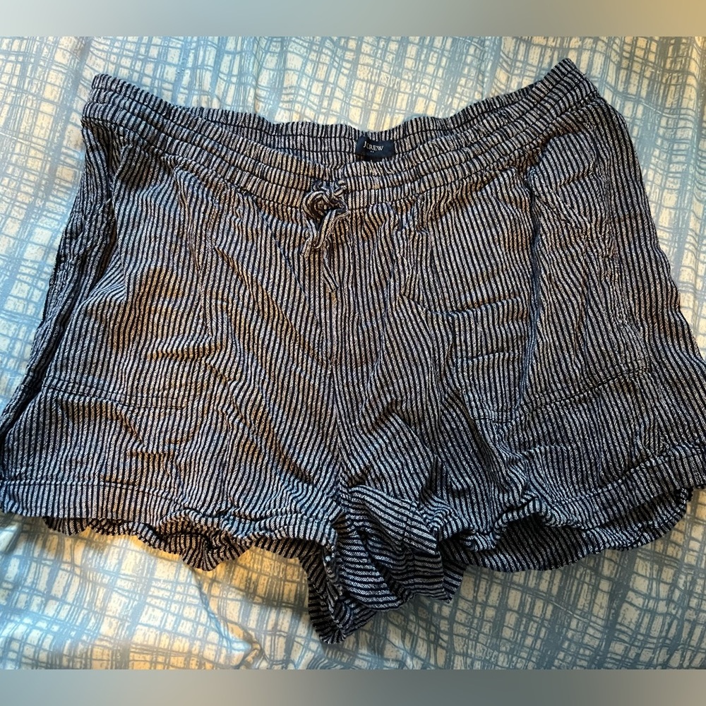 J Crew linen blend casual shorts